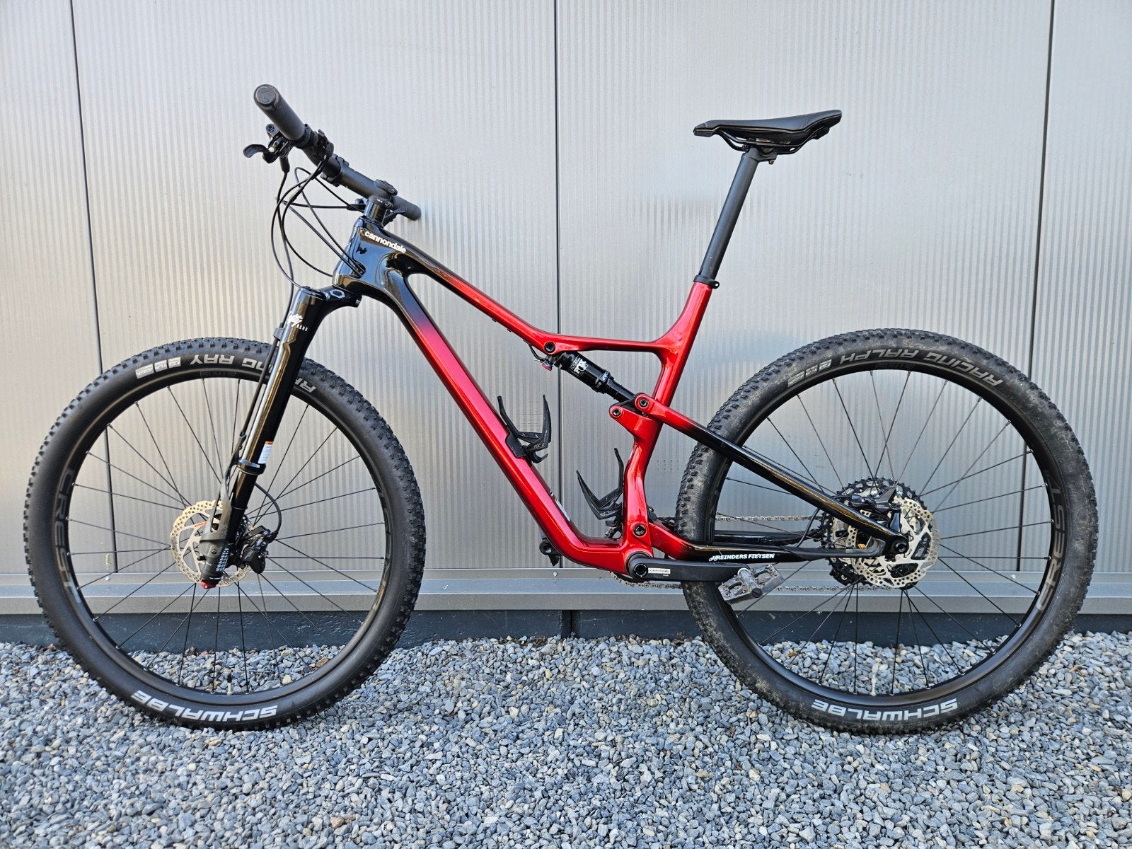 Cannondale Scalpel Carbon 3 – Maat XL – Candy Red Lefty Ocho, Fully, Zo goed als nieuw, Schijfrem, 53 tot 57 cm