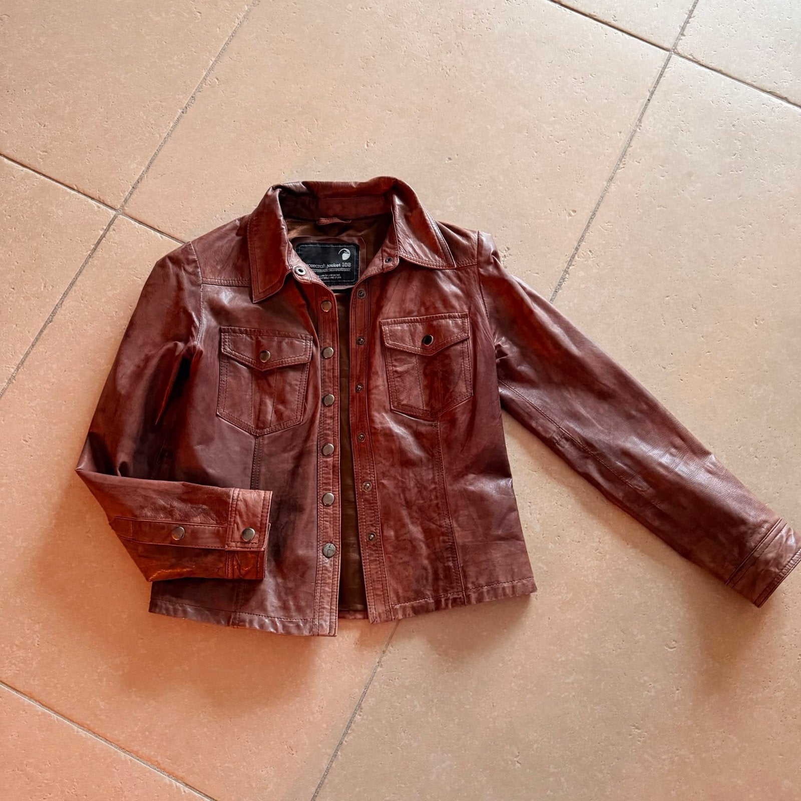 Goosecraft leren jack 106, Ophalen, Goosecraft, Maat 46/48 (XL) of groter, Zo goed als nieuw