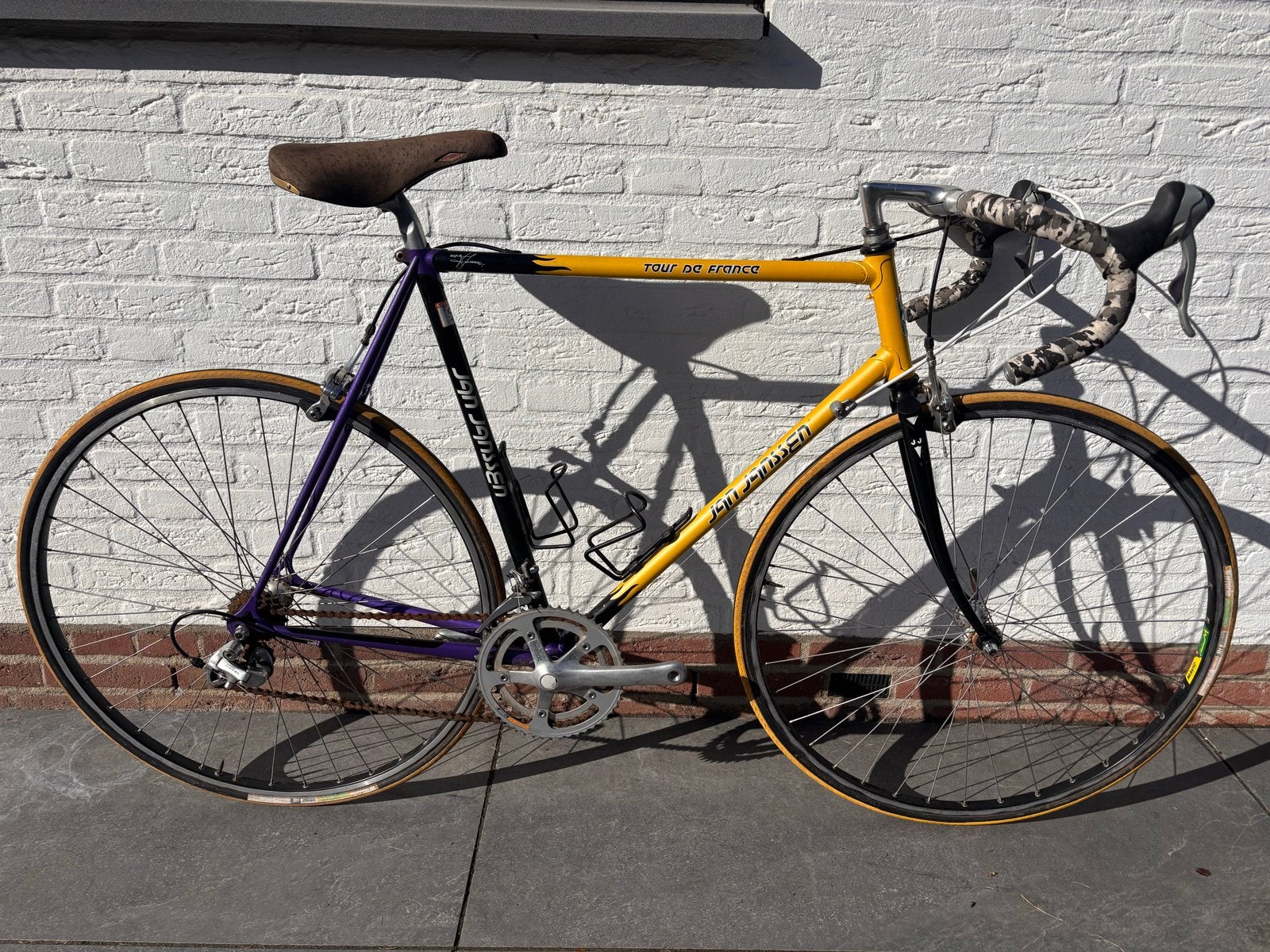 Jan Janssen Tour de France racefiets - Framemaat 60 cm, Fietsen en Brommers, Overige merken, 28 inch, Gebruikt, Heren