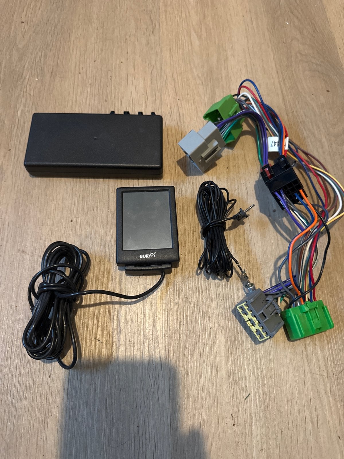 Bury carkit met display en kabelboom, Ophalen, Gebruikt