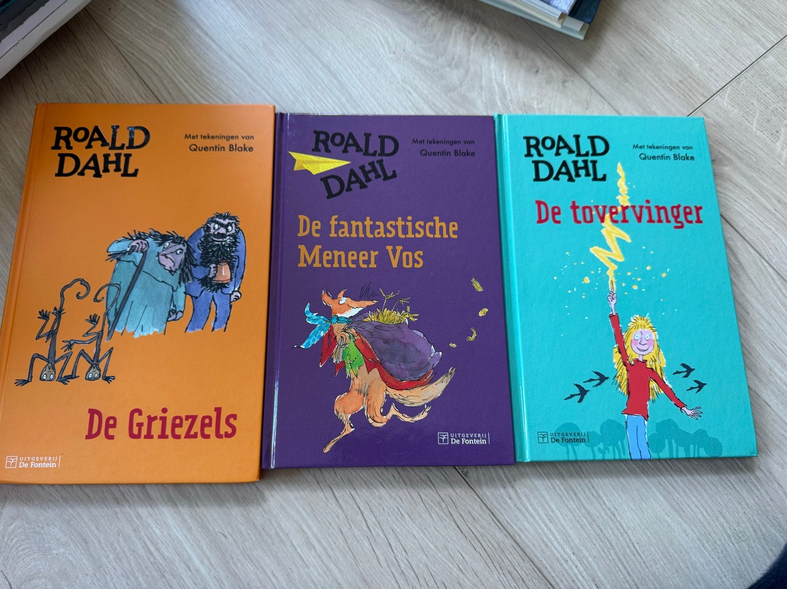 3 Roald Dahl Boekjes: De Tovervinger, De Fantastische Meneer, Boeken, Ophalen, Gelezen, Fictie