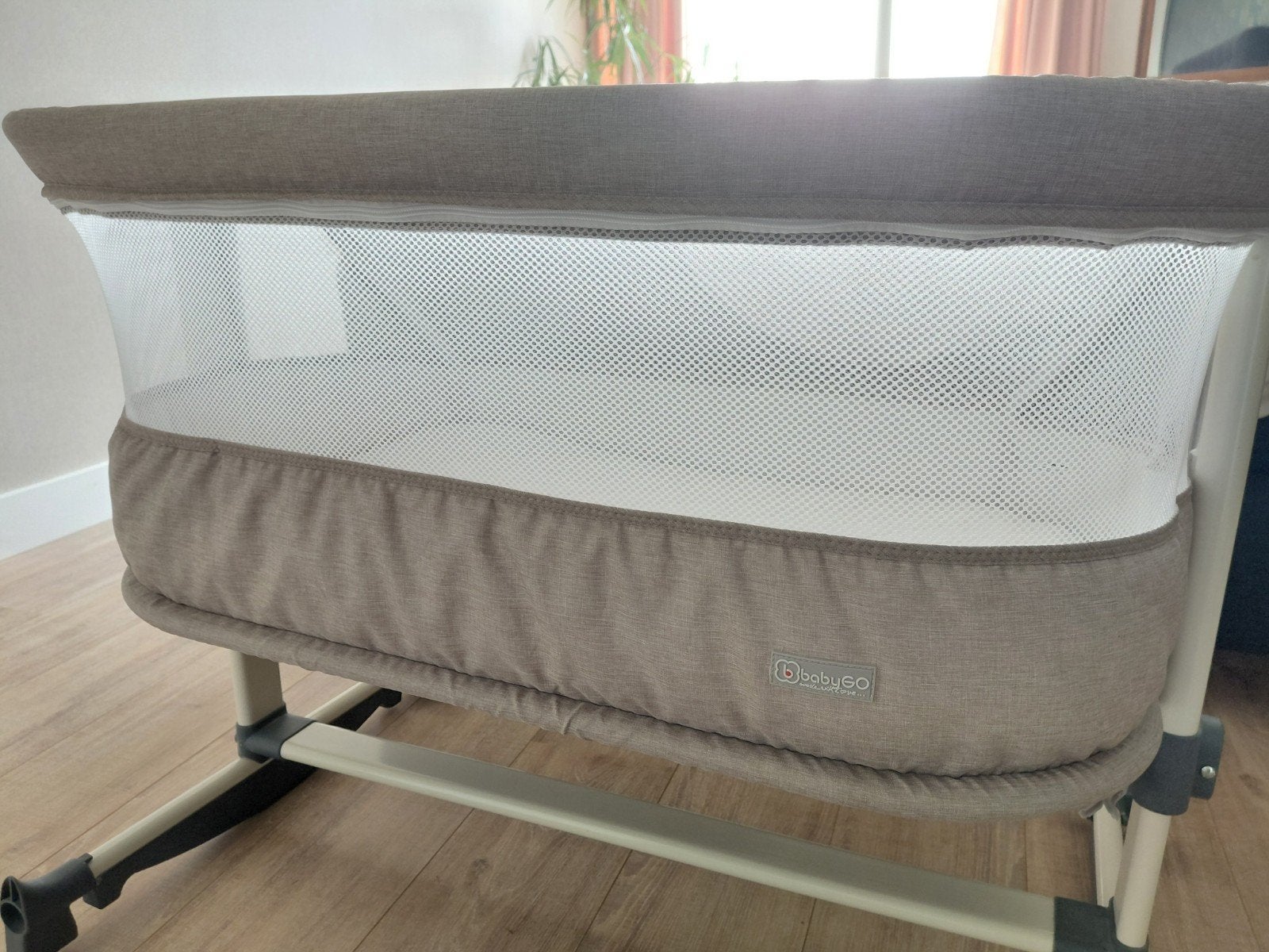 BabyGO Co-Sleeper/Wiegje - complete set -Zo goed als nieuw, Ophalen of Verzenden, Zo goed als nieuw, Wieg