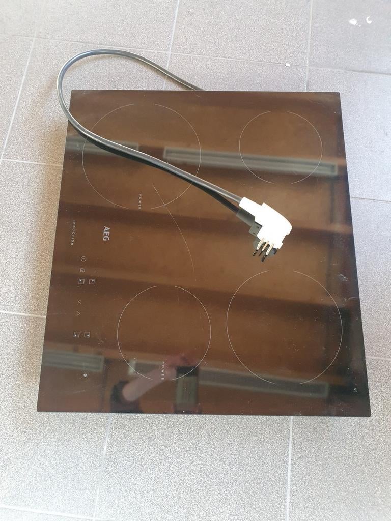 AEG HK62401CB Inductiekookplaat, Ophalen, Inbouw, Inductie, 4 kookzones