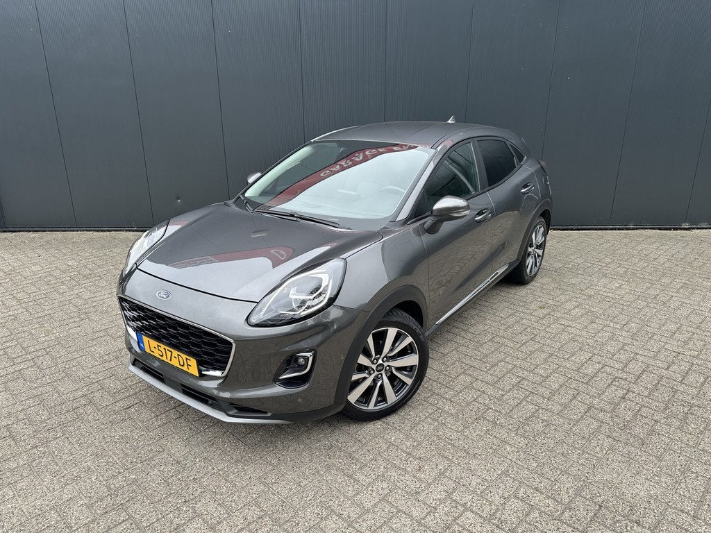 Ford Puma 1.0 EcoBoost Hybrid Titanium X | Trekhaak | Dodeho, Auto's, Ford, Voorwielaandrijving, Stof, Euro 6, 23 km/l