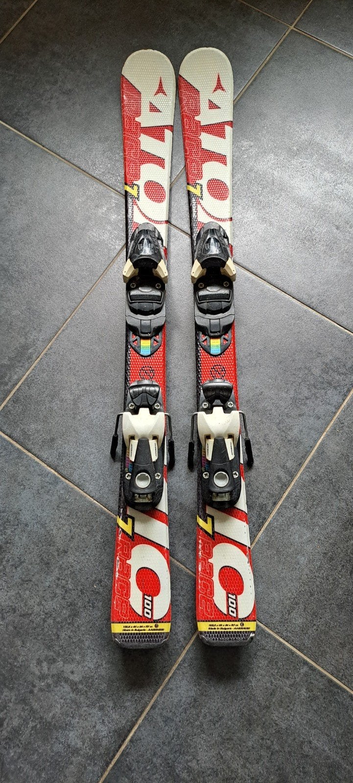 Atomic Race 100 cm ski's in goede staat, Ophalen, 100 tot 140 cm, Zo goed als nieuw, Atomic
