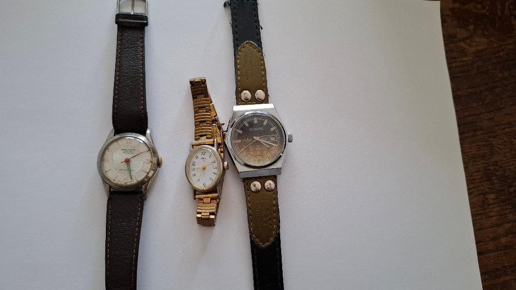 Horloges mechanisch, Overige merken, Staal, Met bandje, Verzenden