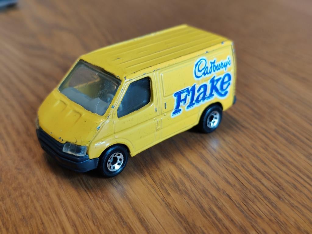 Matchbox Ford Transit Cadbury Flake, Ophalen of Verzenden, Zo goed als nieuw, Auto