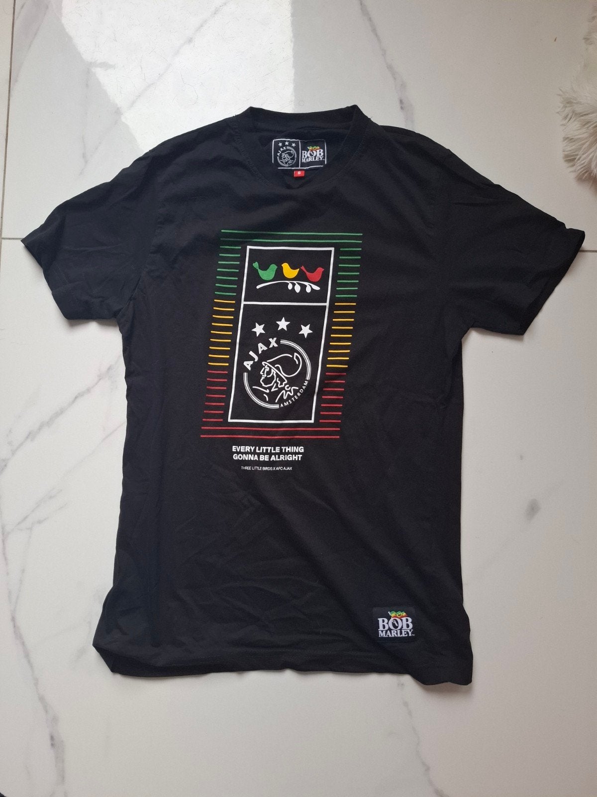 Shirt Ajax maat S Bob Marley, Ophalen of Verzenden