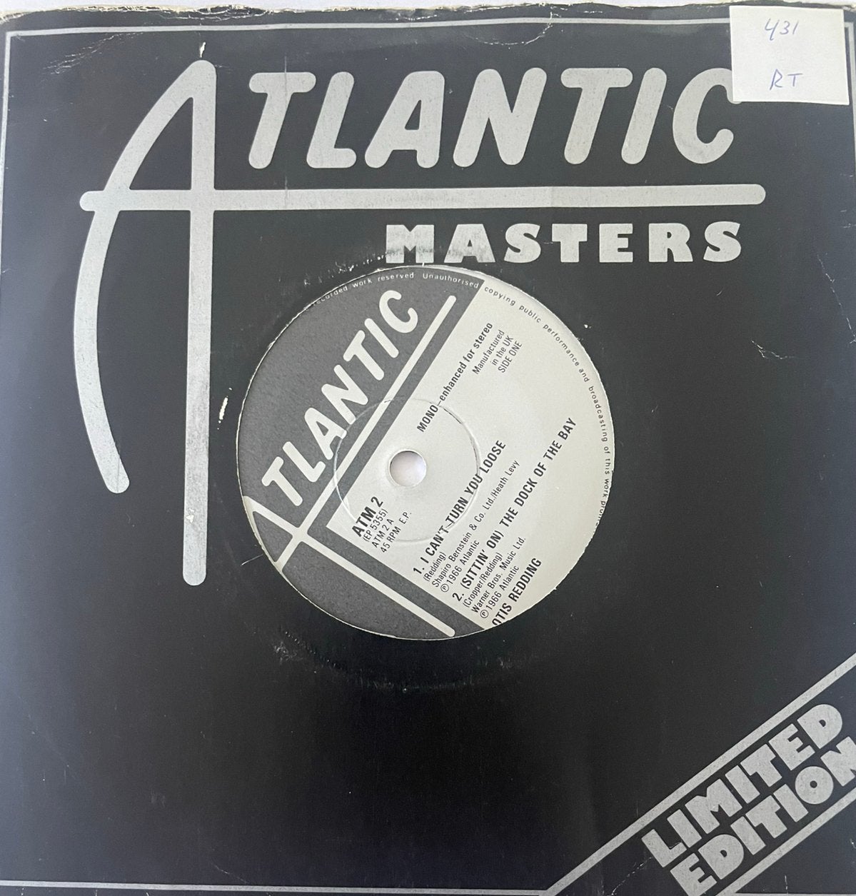 Otis Redding - I can’t turn you loose / Sittin’ on the, Ophalen of Verzenden, Zo goed als nieuw, Pop