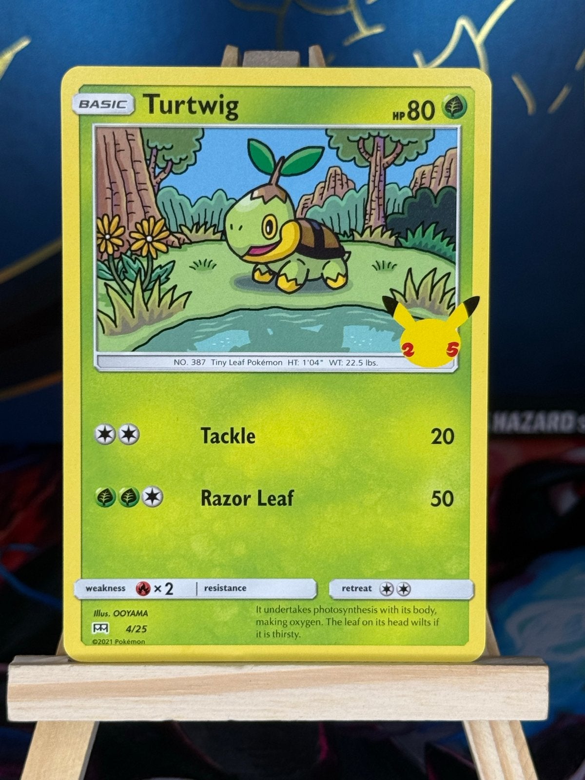 Turtwig #4 | Pokemon McDonalds 2021, Verzenden, Zo goed als nieuw, Losse kaart