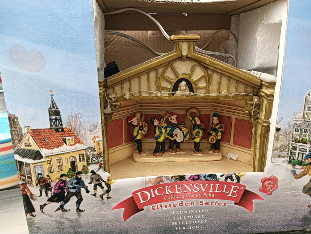 Dickensville Elfsteden serie muziekkoepel Prinsentuin, Ophalen of Verzenden