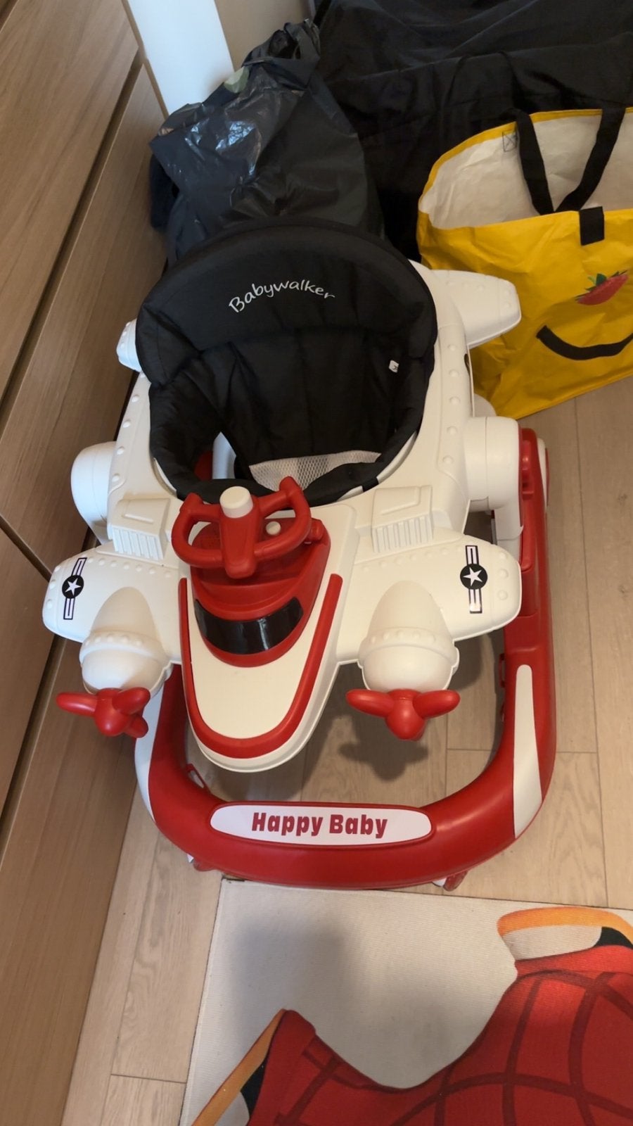 Loopvliegtuig. Bieden, Kinderen en Baby's, Speelgoed | Babyspeelgoed, Ophalen, Zo goed als nieuw, Overige typen