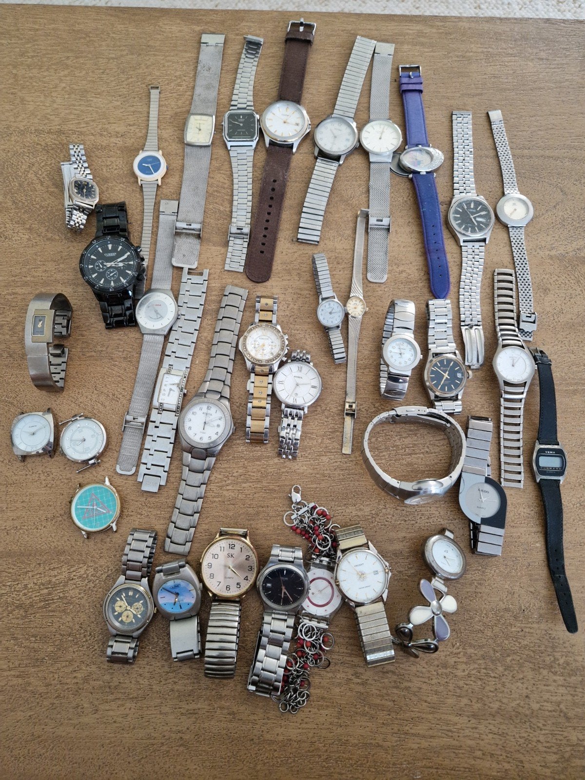 mega Partij Horloges 34-35 stuks - Casio Swatch etc., Ophalen of Verzenden, Gebruikt, Staal