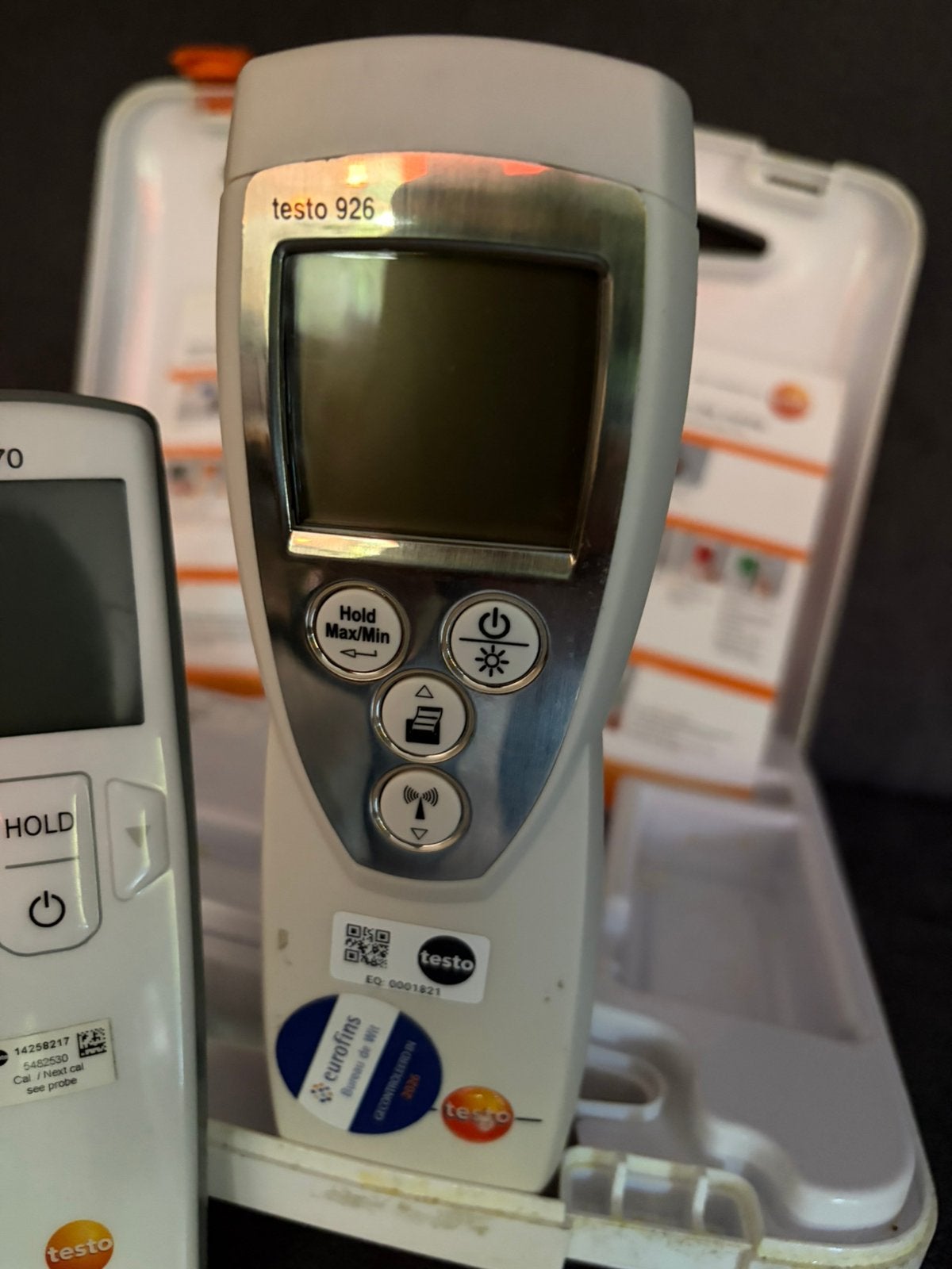 Testo 926 + Testo 270 professionele meetset horeca HACCP, Ophalen of Verzenden, Gebruikt, Temperatuur