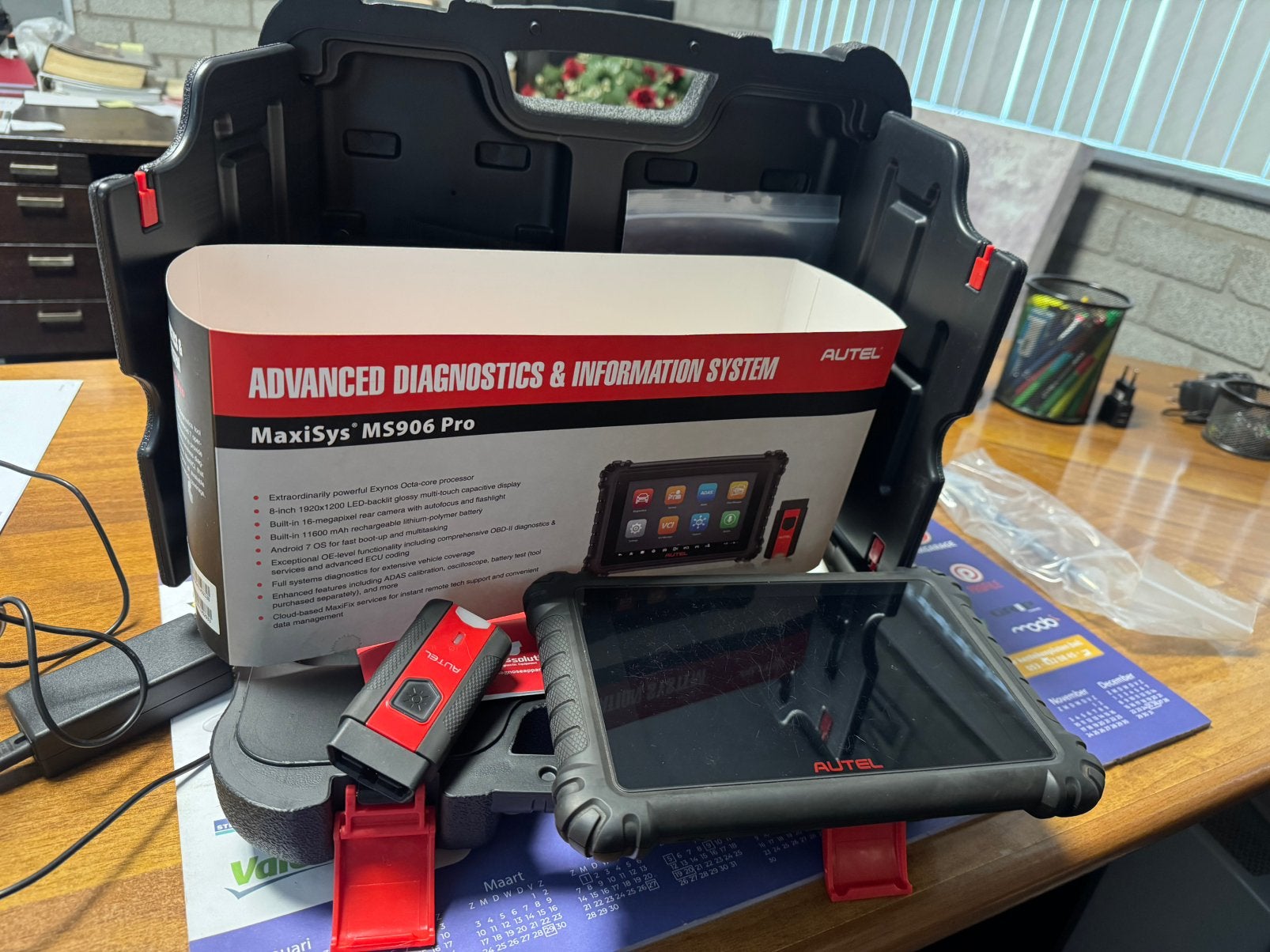 Originele autel maxisys ms906pro, Auto diversen, Ophalen of Verzenden, Gebruikt