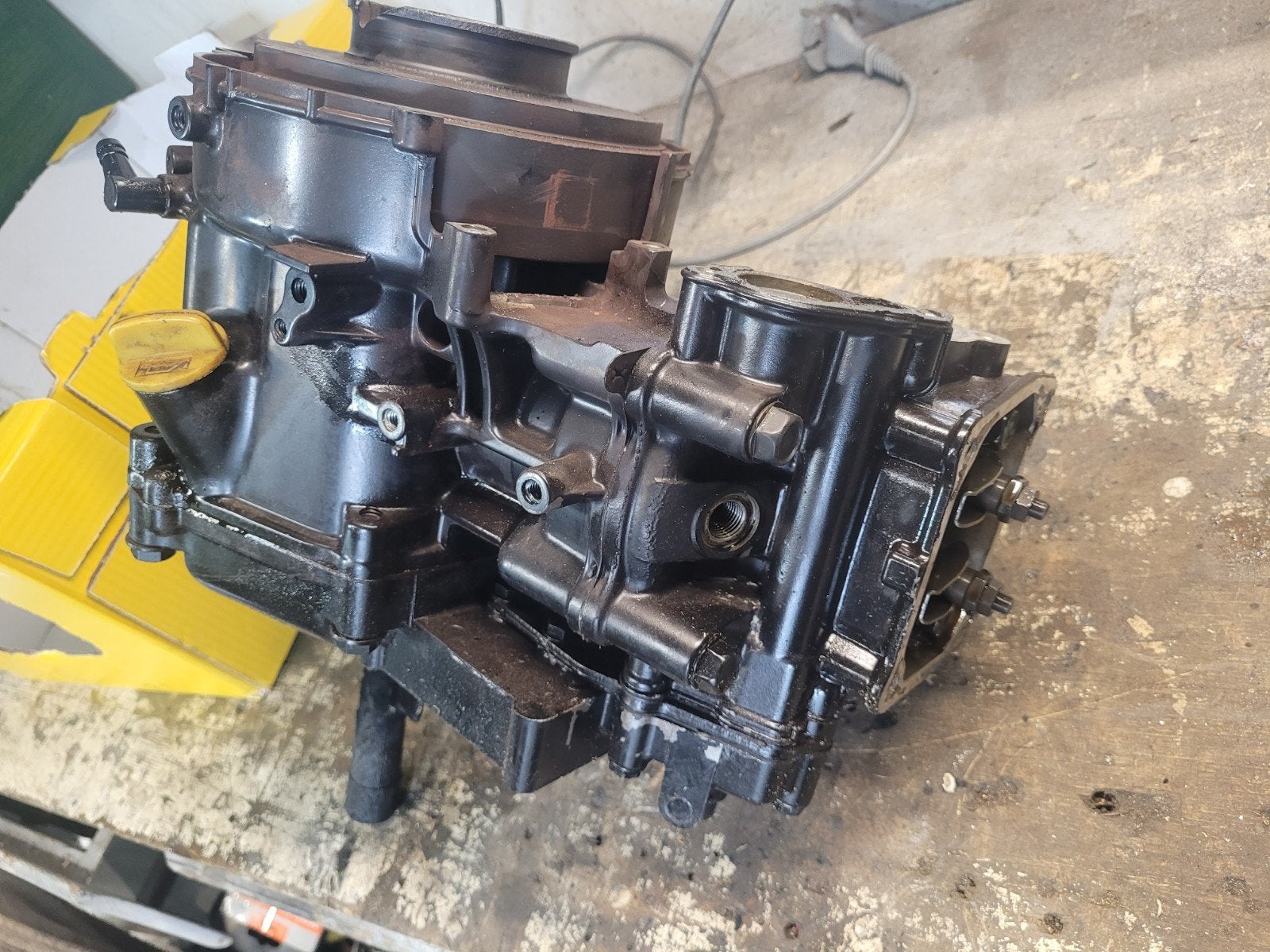 kaal motorblok mercury tohatsu, Ophalen of Verzenden, Motor en Techniek