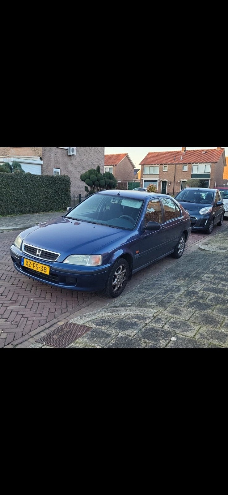 Honda Civic 1.4 I S AUT 1999 Blauw, Auto's, Honda, 4 cilinders, 1396 cc, Blauw, 49 €/maand