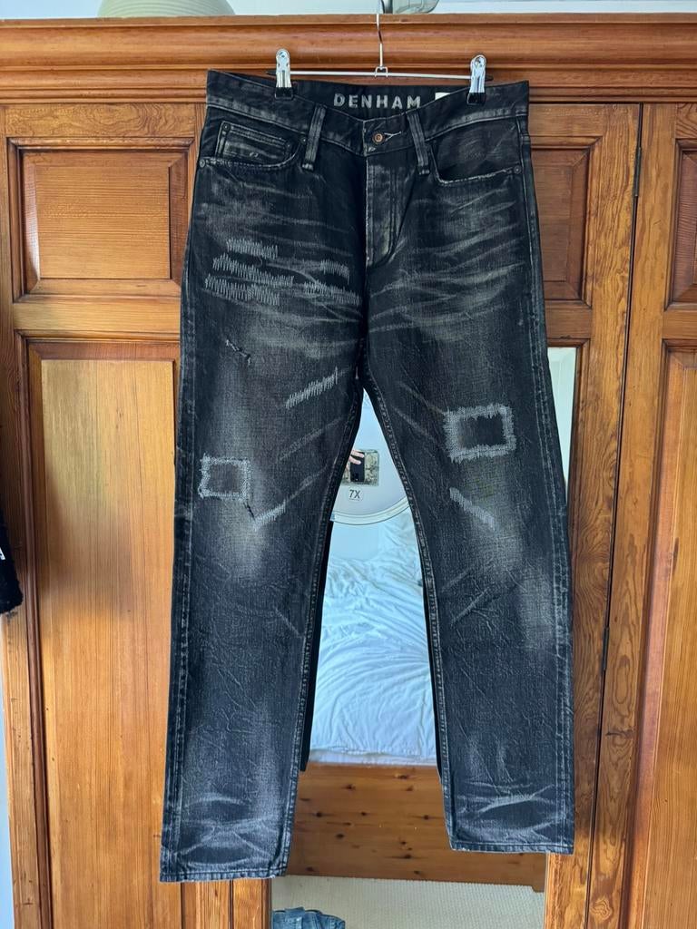 Diverse Denham Razor Slim Fit Selvedge Jeans 31 x 32, Kleding | Heren, Spijkerbroeken en Jeans, Ophalen of Verzenden, Nieuw, Blauw