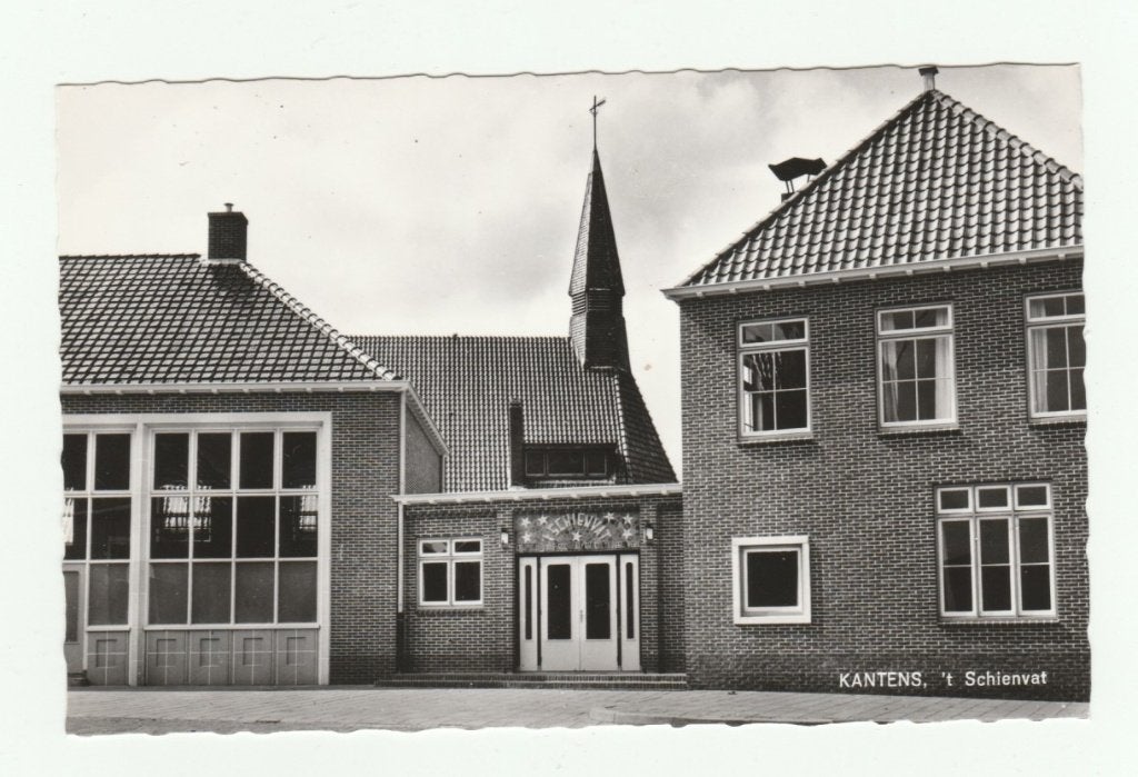 Kantens (nabij Middelstum en Usquert) - 't Schienvat, Ophalen of Verzenden, 1960 tot 1980, Ongelopen, Groningen