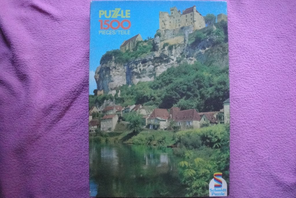 SCHMIDT AMBASSADOR  PUZZLE 1.500 stukjes voor 2,95euro., Ophalen of Verzenden, 500 t/m 1500 stukjes, Gebruikt, Legpuzzel