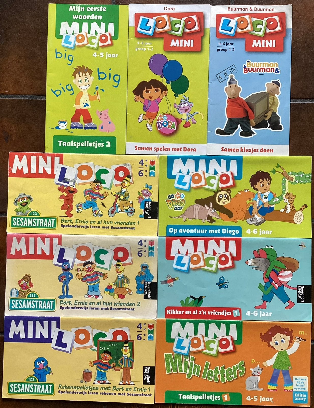 Mini loco boekjes vanaf 4 jaar, Kinderen en Baby's, Ophalen of Verzenden