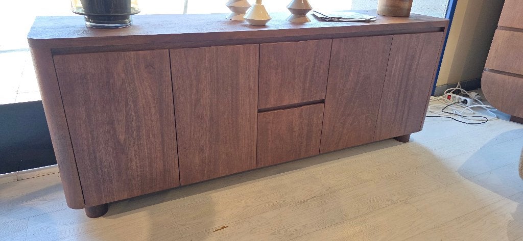 Tv Meubel Ed Bruin 160 cm | Showmodel Korting, Bornsestraat 31, 150 tot 200 cm, Jarameubeloutlet@hotmail.com, Ophalen of Verzenden