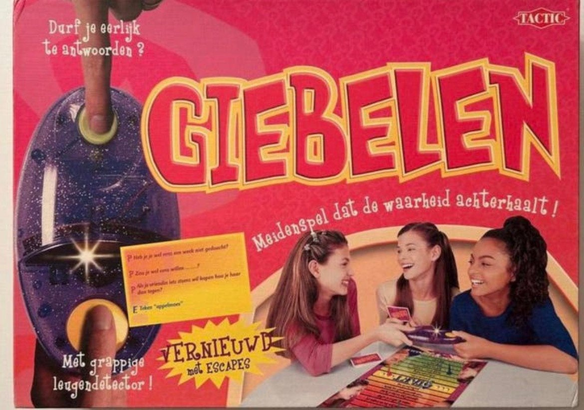 Giebelen meidenspel dat de waarheid achterhaalt!, Ophalen of Verzenden, Zo goed als nieuw