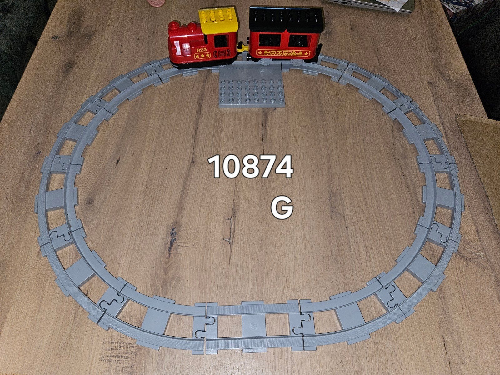 Duplo 10874 treinset elektrisch, Ophalen of Verzenden, Zo goed als nieuw, Duplo