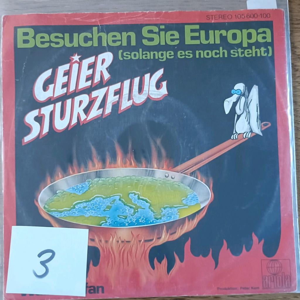 Geiersturzflug, Cd's en Dvd's, Vinyl Singles, Ophalen, Gebruikt, Overige genres