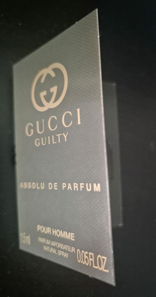 GUCCl Guilty Absolu de Parfum Sample heren proefje testertje, Ophalen of Verzenden, Nieuw
