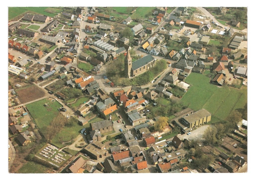 41637 Hippolytushoef NH Luchtfoto Nette kaart Onbeschreven