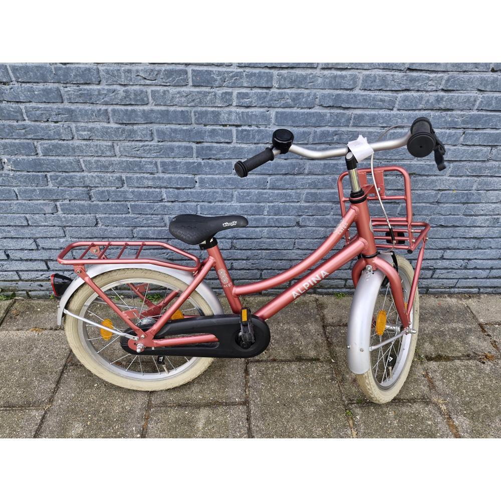 Alpina Cargo kinderfiets roze 18 inch, Niet ingevuld, Niet ingevuld, Niet ingevuld