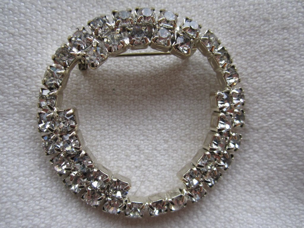 20.   Schitterende oude broche,, Ophalen, Overige materialen, Broche