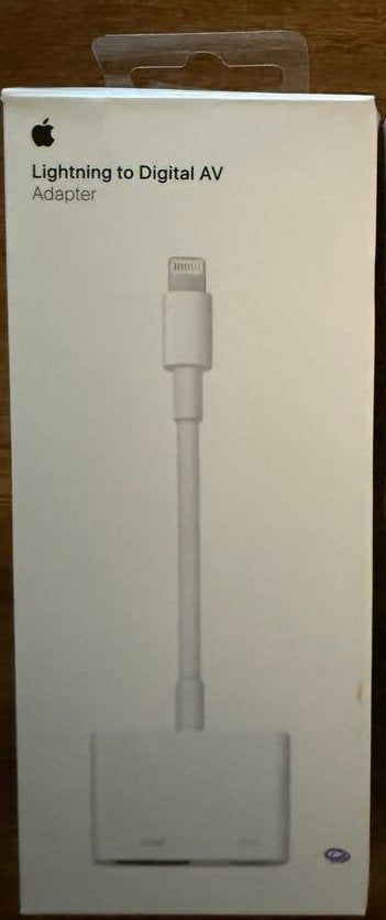 Apple Lightning naar Digitale AV Adapter, Ophalen of Verzenden, Nieuw, Minder dan 2 meter, HDMI-kabel