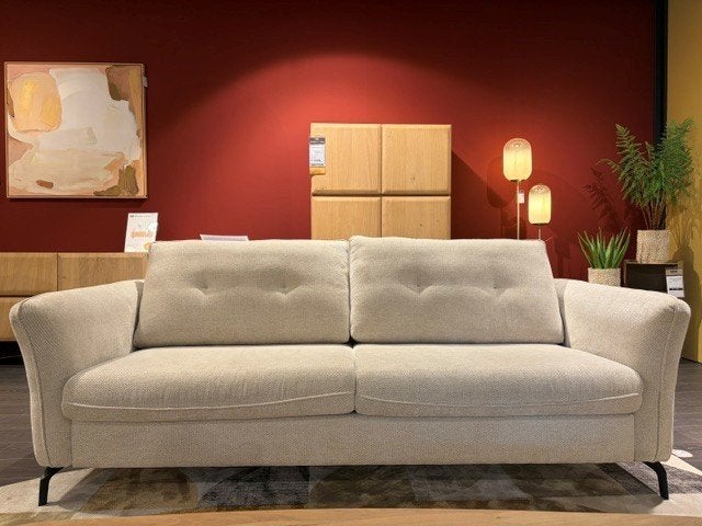 3-ZITS BANK TOULOUSE, Huis en Inrichting, Ophalen, Driepersoons, 75 tot 100 cm, Zo goed als nieuw