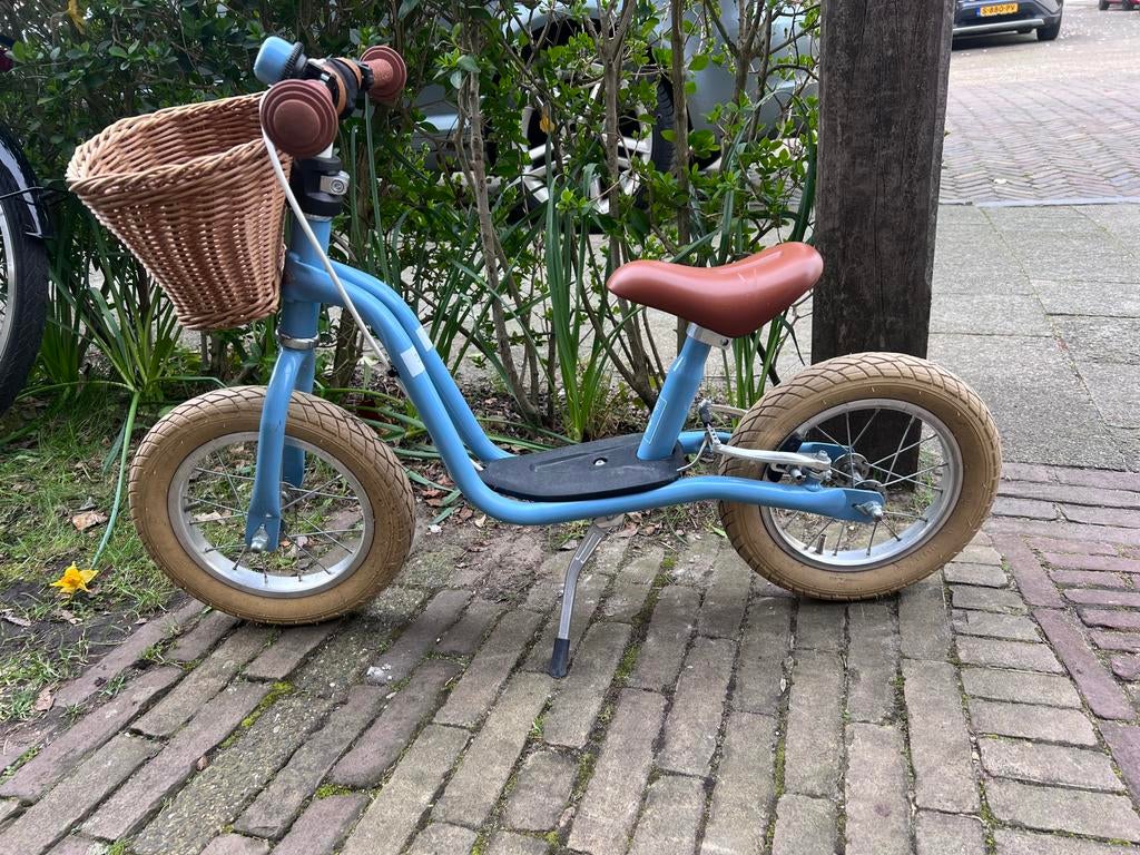 Puky loopfiets XL met mandje. Zo goed als nieuw, Ophalen of Verzenden, Zo goed als nieuw, Velgrem, 16 tot 20 inch