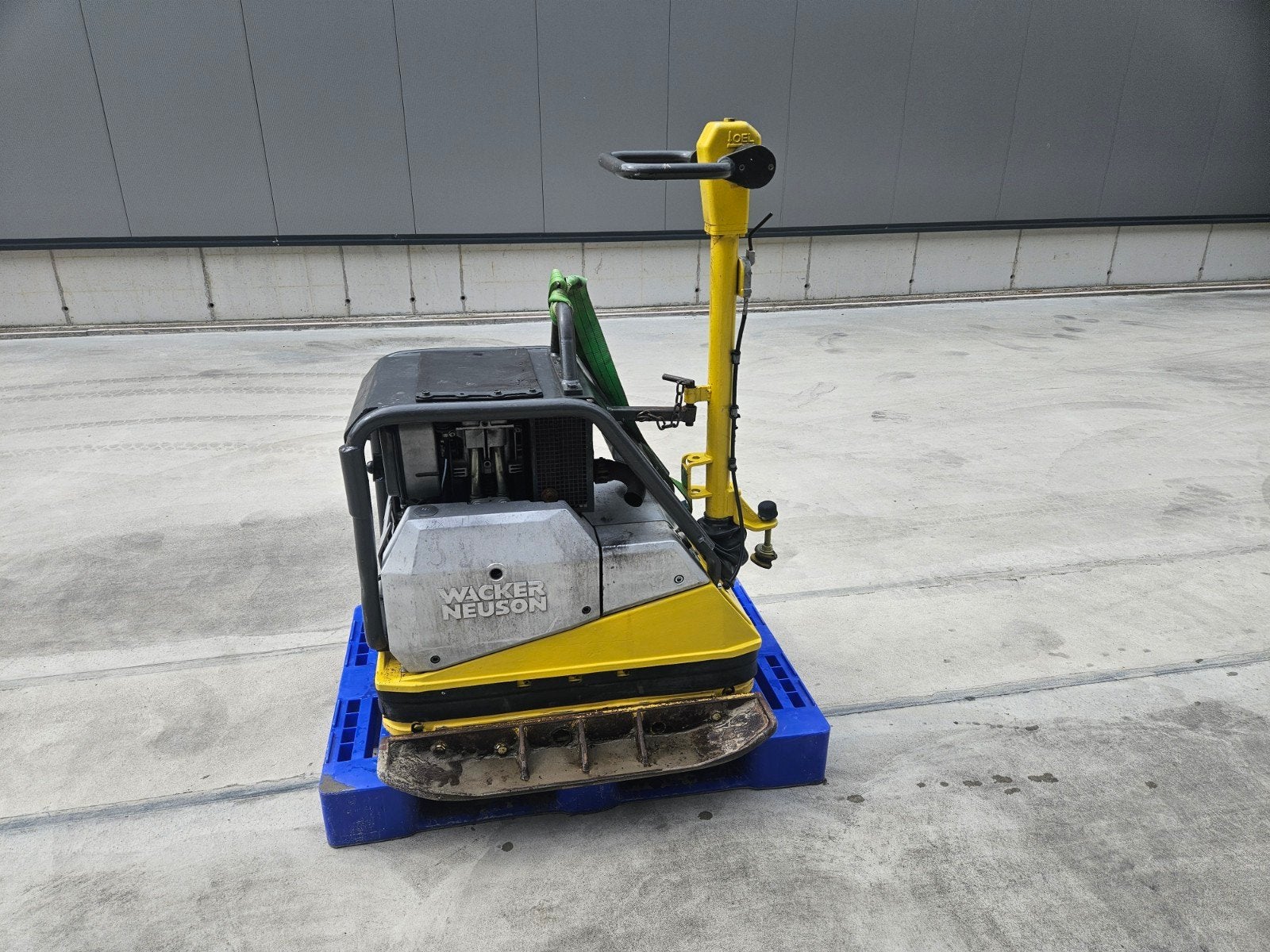 Wacker Neuson DPU 6055 Trilplaat Diesel, Ophalen