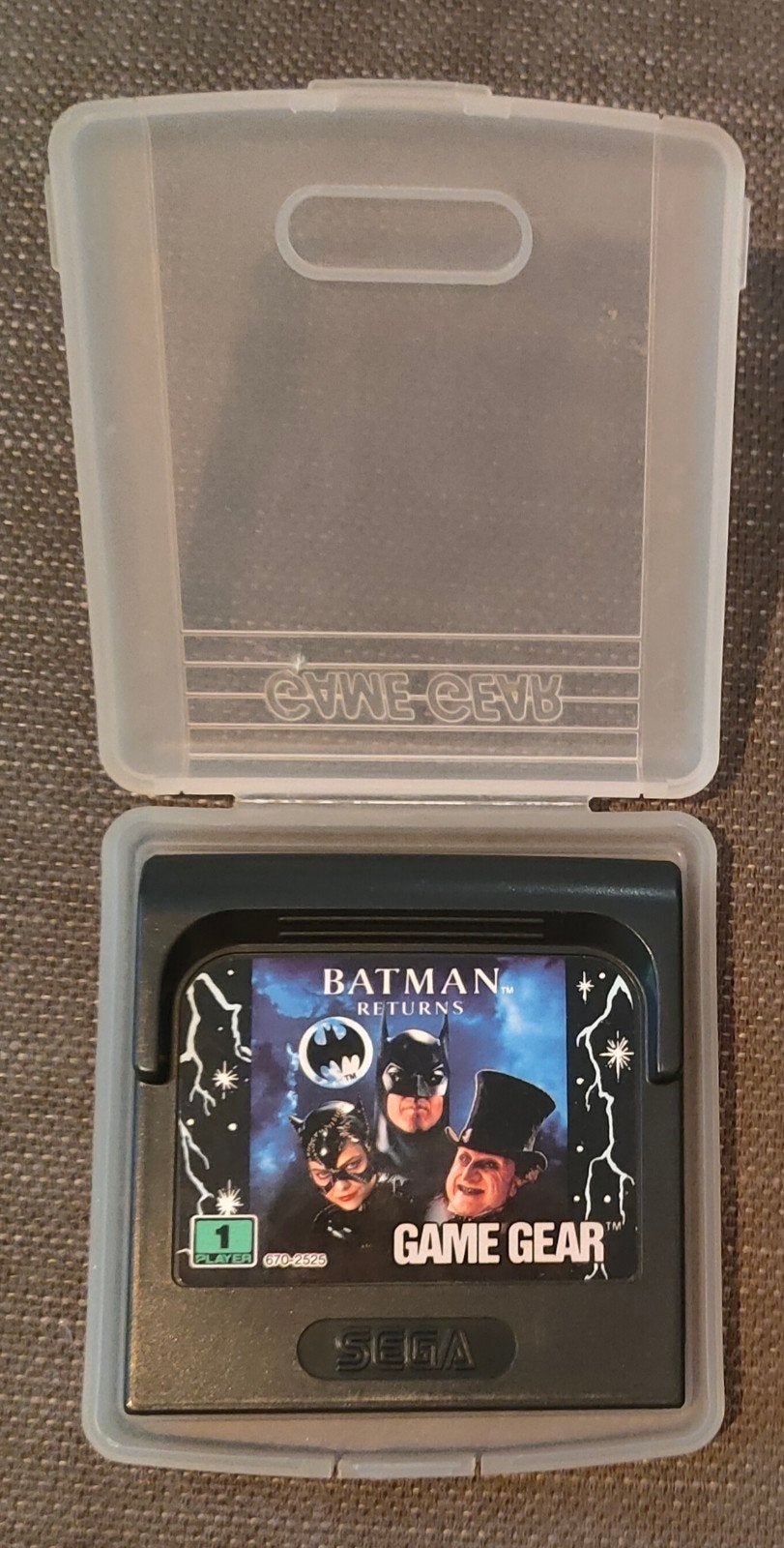 Batman Returns - Game Gear game, Spelcomputers en Games, Avontuur en Actie, Gebruikt, Game Gear, 1 speler
