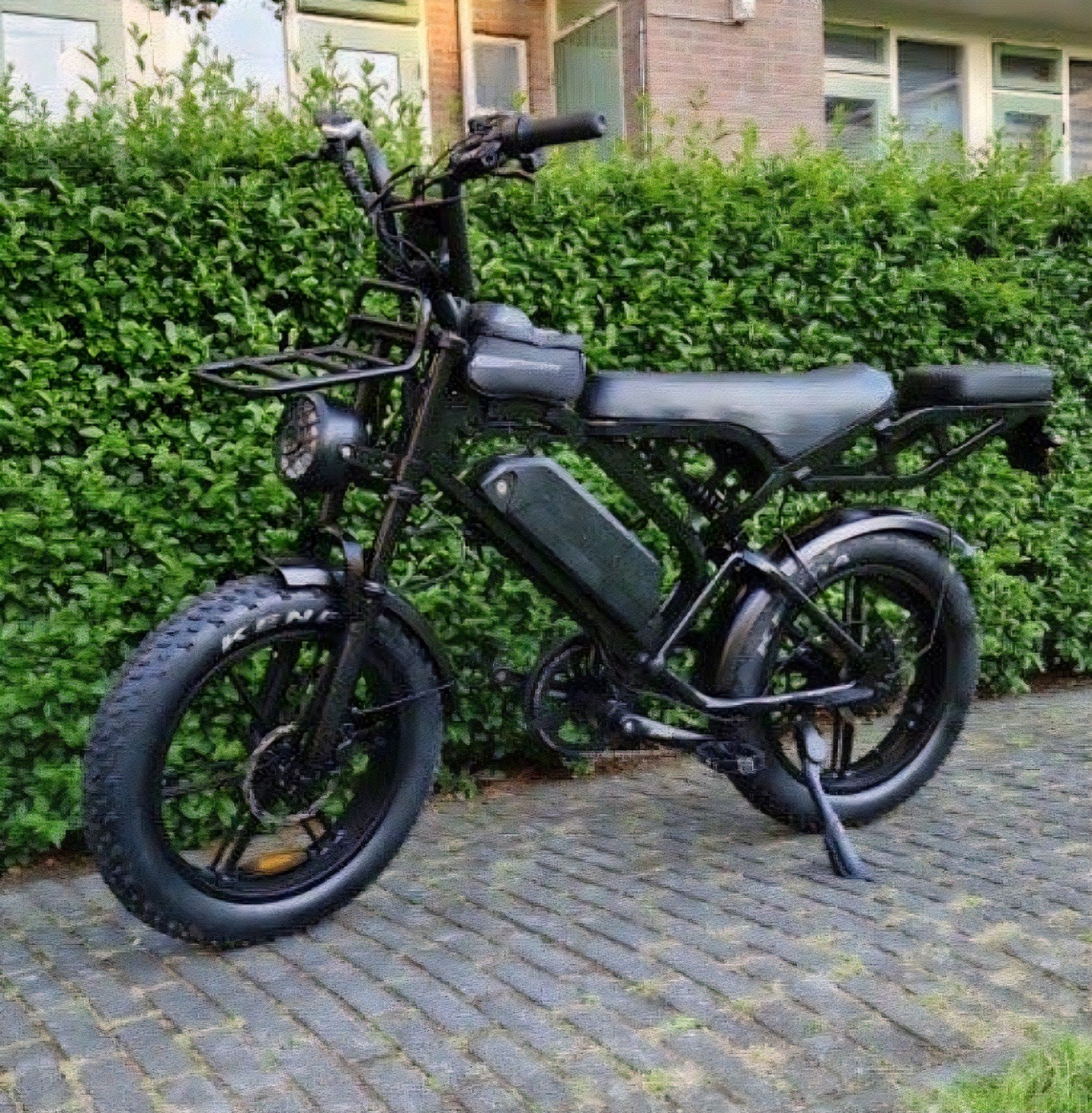 Fatbike V20 Zwart met Flakes - Goed Onderhouden, Ophalen, Zo goed als nieuw, Ouxi