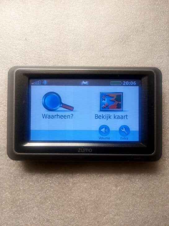 Garmin Zumo 660 met kaarten 2025, Ophalen of Verzenden, Gebruikt