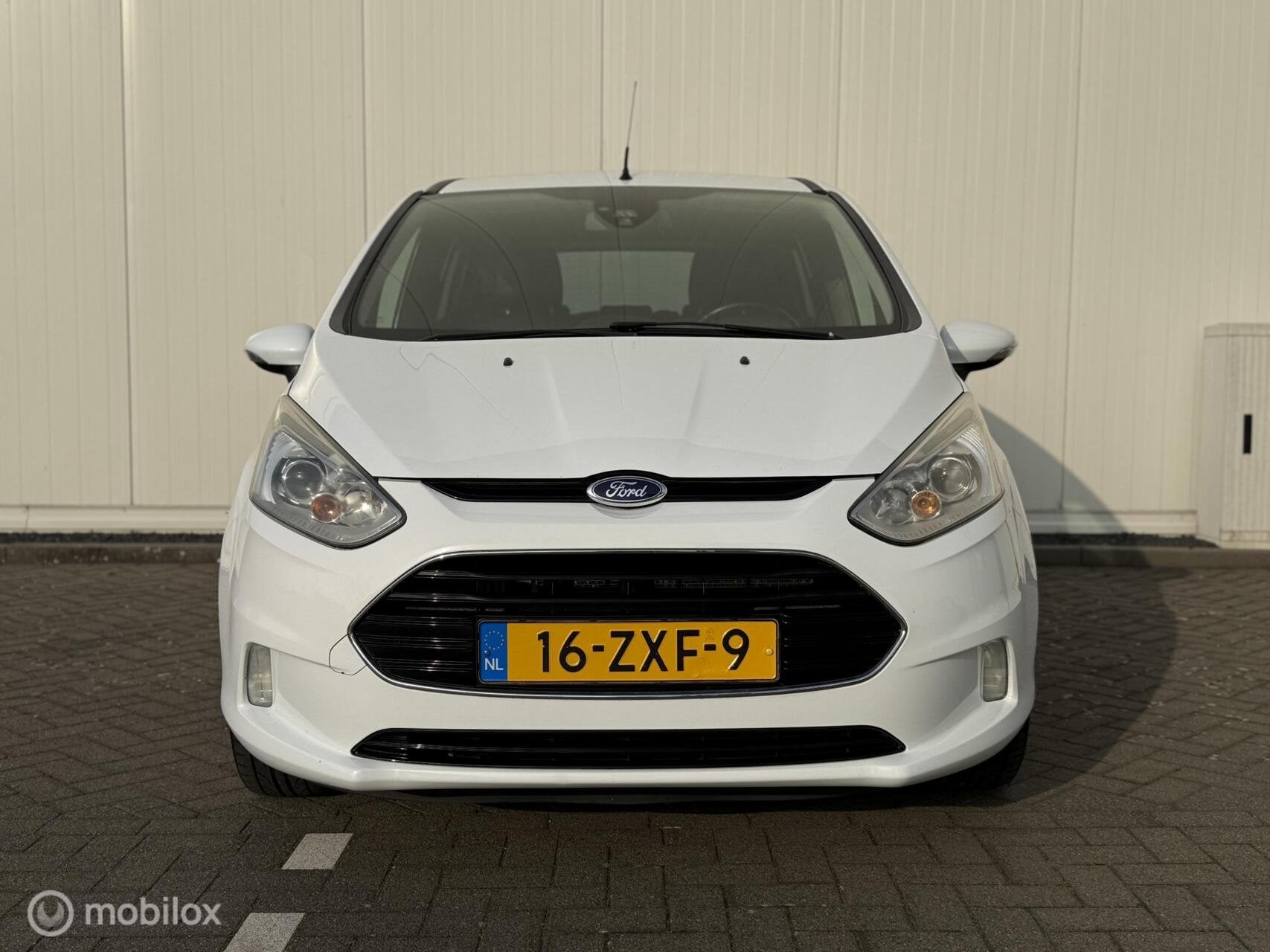 Ford B-Max 1.0 EcoBoost Titanium Cruise Airco Bluetooth NAP, Auto's, Voorwielaandrijving, Euro 5, 101 pk, Gebruikt