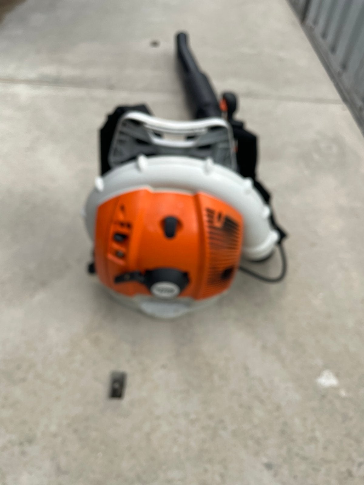 Stihl bladblazer BR 500,in pracht staat, Tuin en Terras, Bladblazers, Ophalen, Zo goed als nieuw, Benzine, Ruggedragen