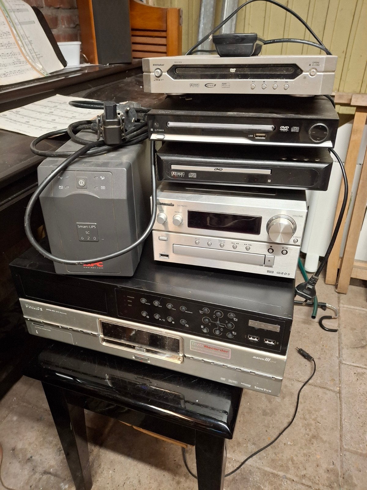diverse audio apparatuur, Gebruikt, Speakerset, Afstandsbediening, Minder dan 60 watt
