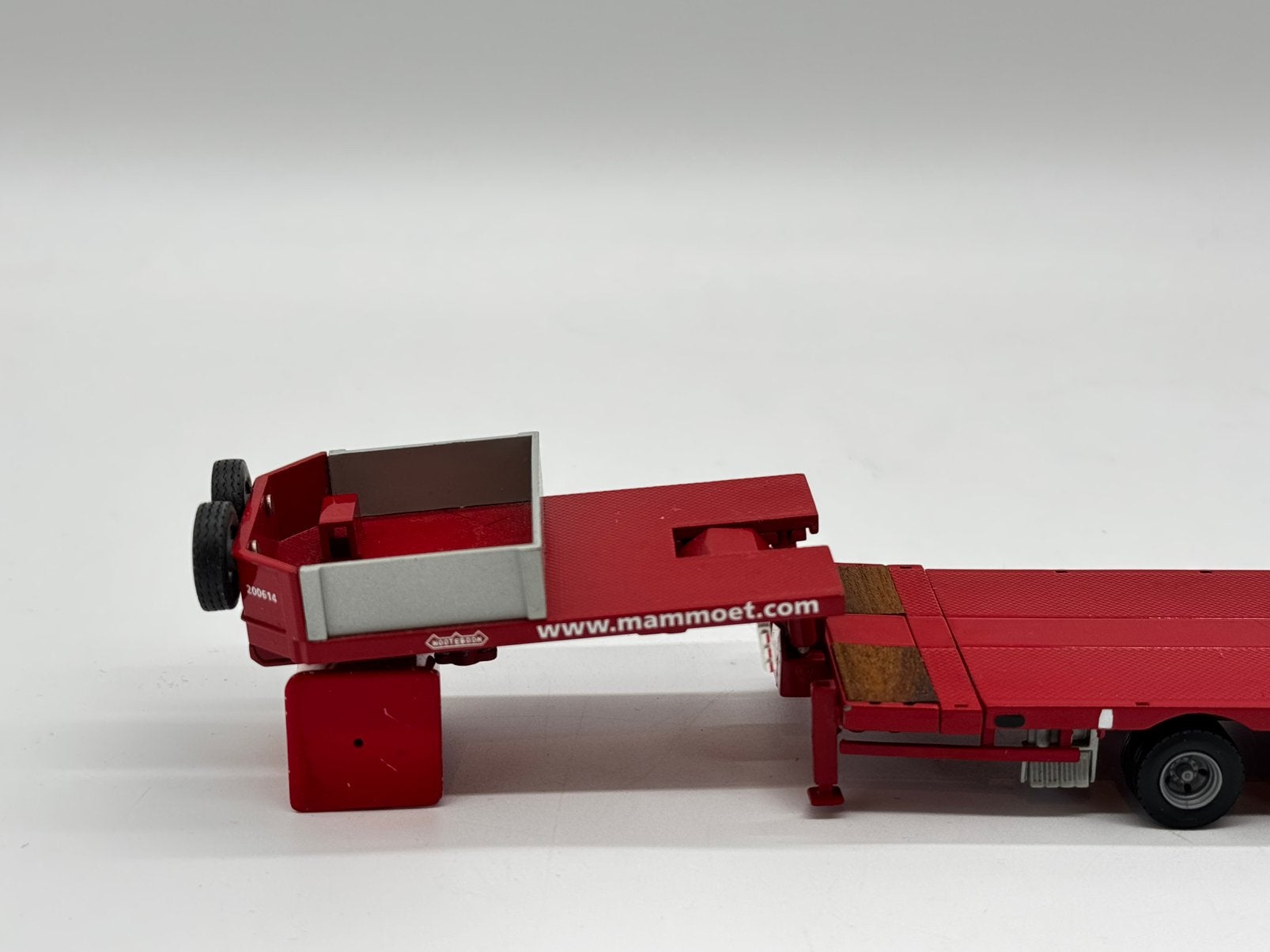 TEMA TOYS 8 assige Nooteboom MCO PX dieplader MAMMOET, Overige merken, ., Nieuw, Ophalen of Verzenden