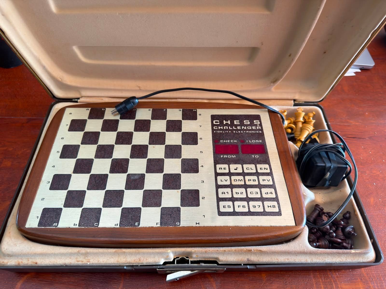 Vintage Fidelity Chess Challenger Schaakcomputer, Ophalen of Verzenden, Minder dan 500 stukjes, Gebruikt, Schaken