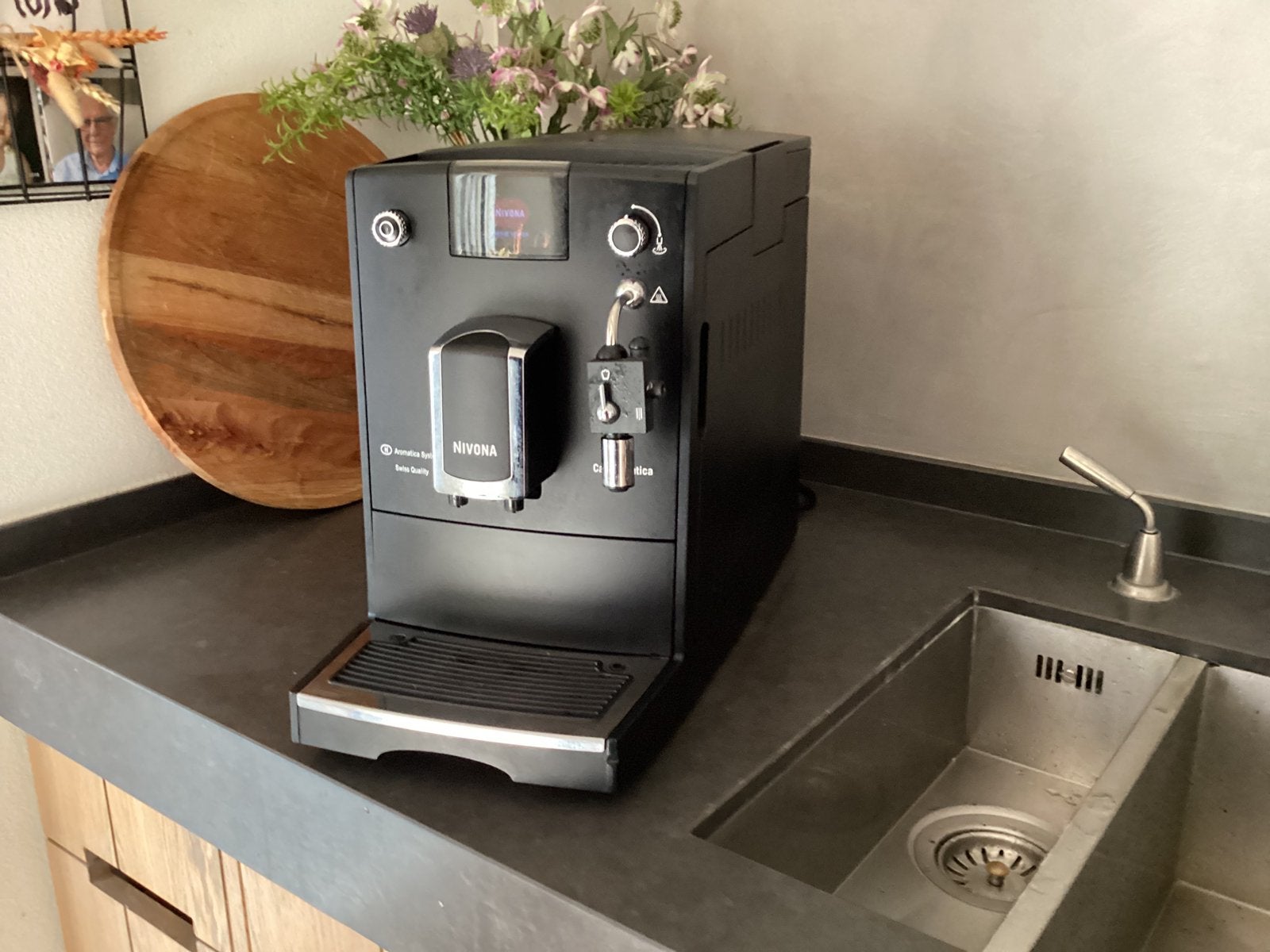 Nivona caferomatica koffiemachine, Stoompijpje, Gebruikt, 10 kopjes of meer, Koffiemachine