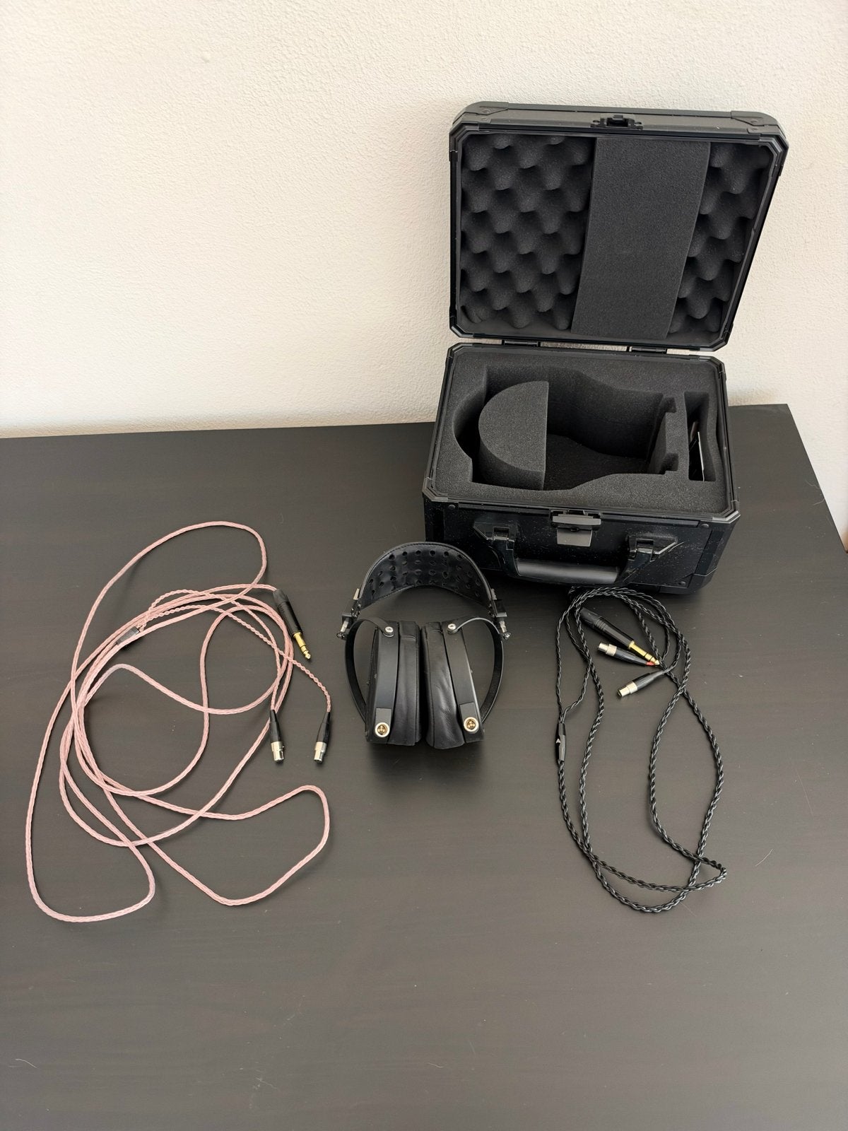 Audeze LCD-X Hoofdtelefoon met koffer en extra kabel, Overige merken, Gebruikt, Ophalen of Verzenden, Zwart
