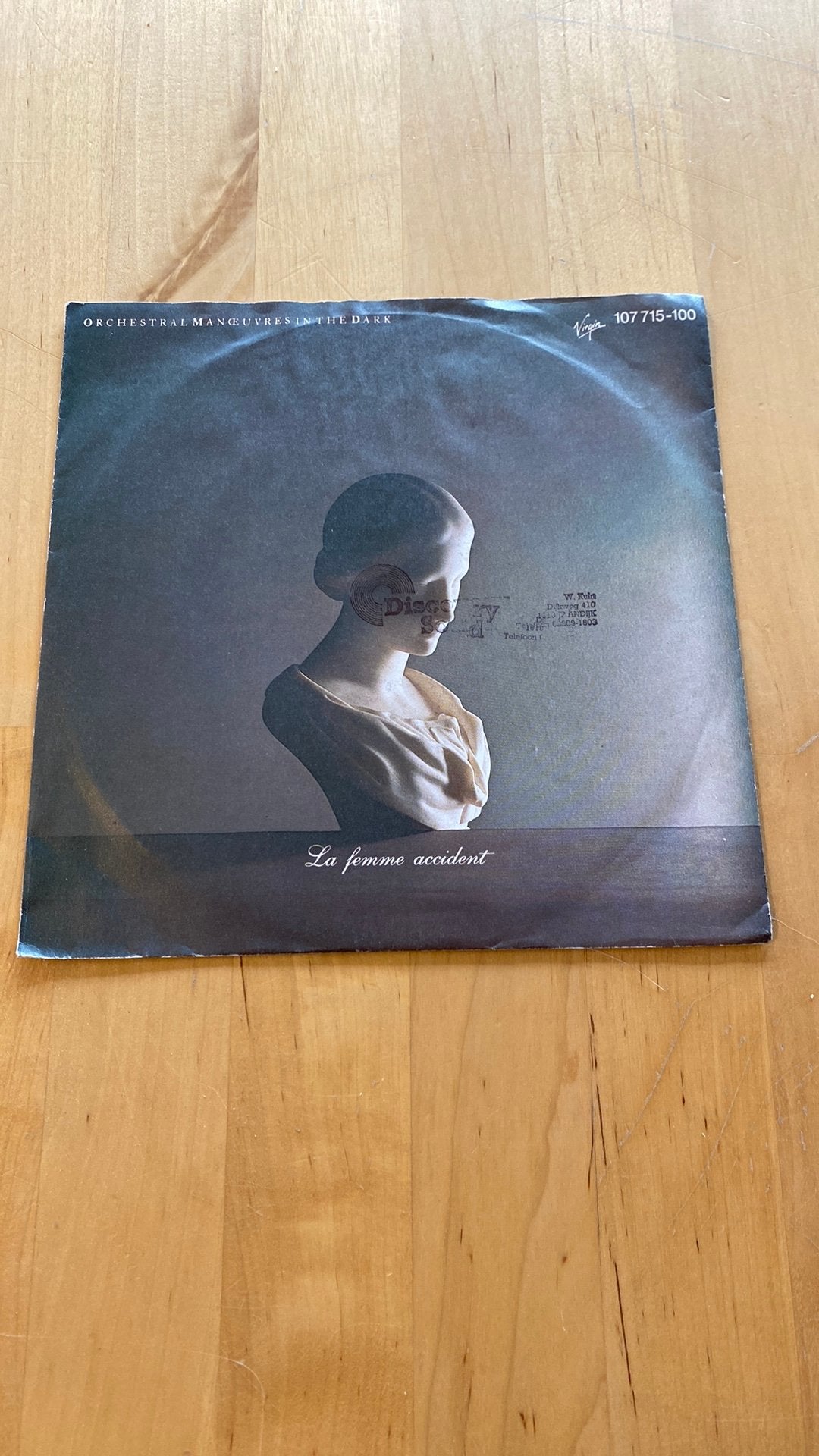Vinyl single OMD - La femme accident, Cd's en Dvd's, Vinyl Singles, Ophalen of Verzenden, Zo goed als nieuw, Pop
