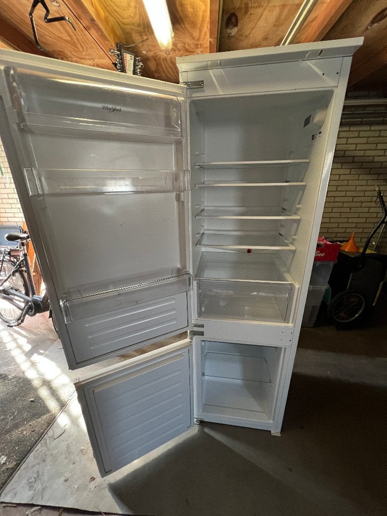 Gebruikte Whirlpool inbouw koel-vriescombinatie ART 6600/A+, Witgoed en Apparatuur, Koelkasten en IJskasten, Ophalen, Gebruikt