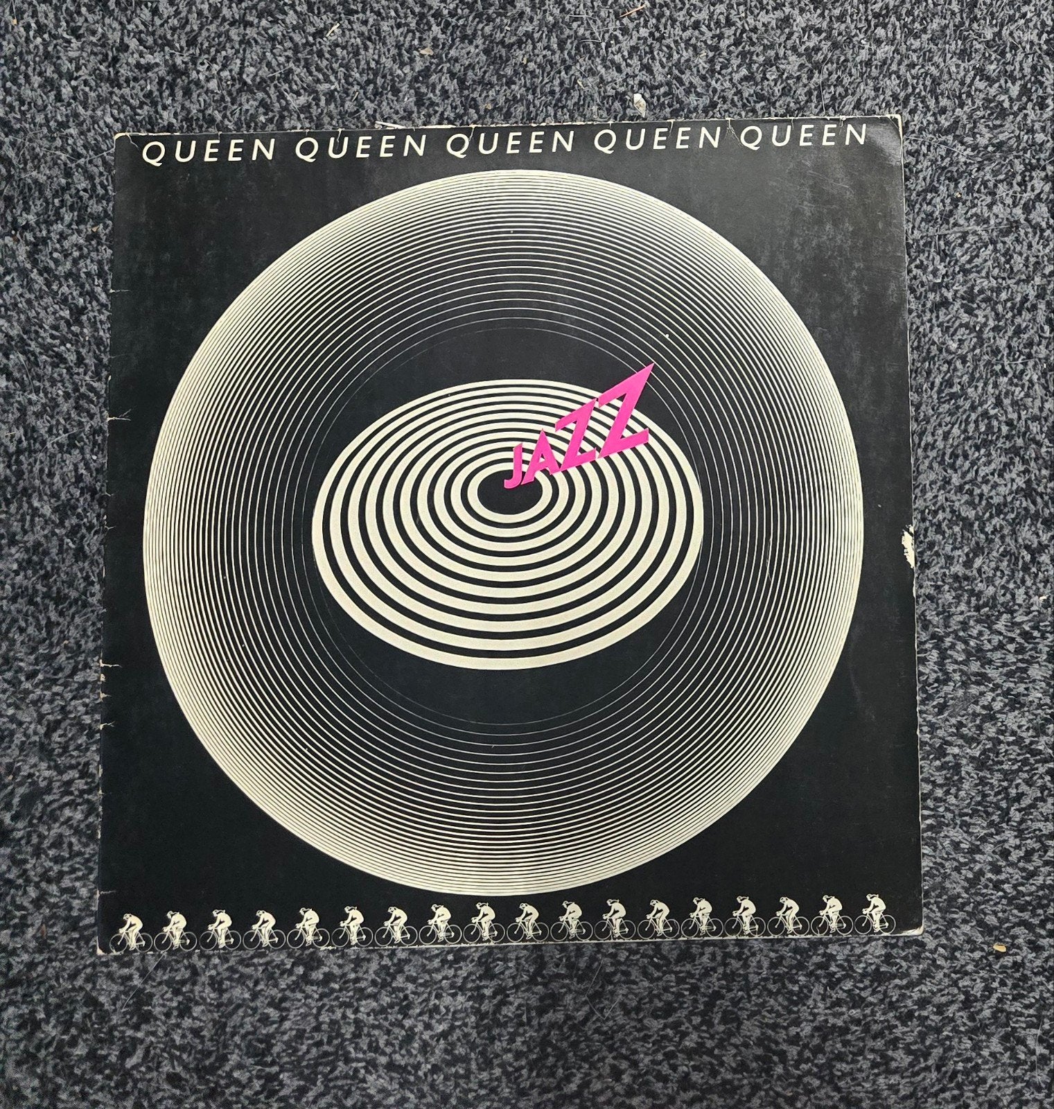 Queen jazz lp Gatefold, Cd's en Dvd's, Vinyl | Rock, Ophalen of Verzenden, Gebruikt, 12 inch, Poprock